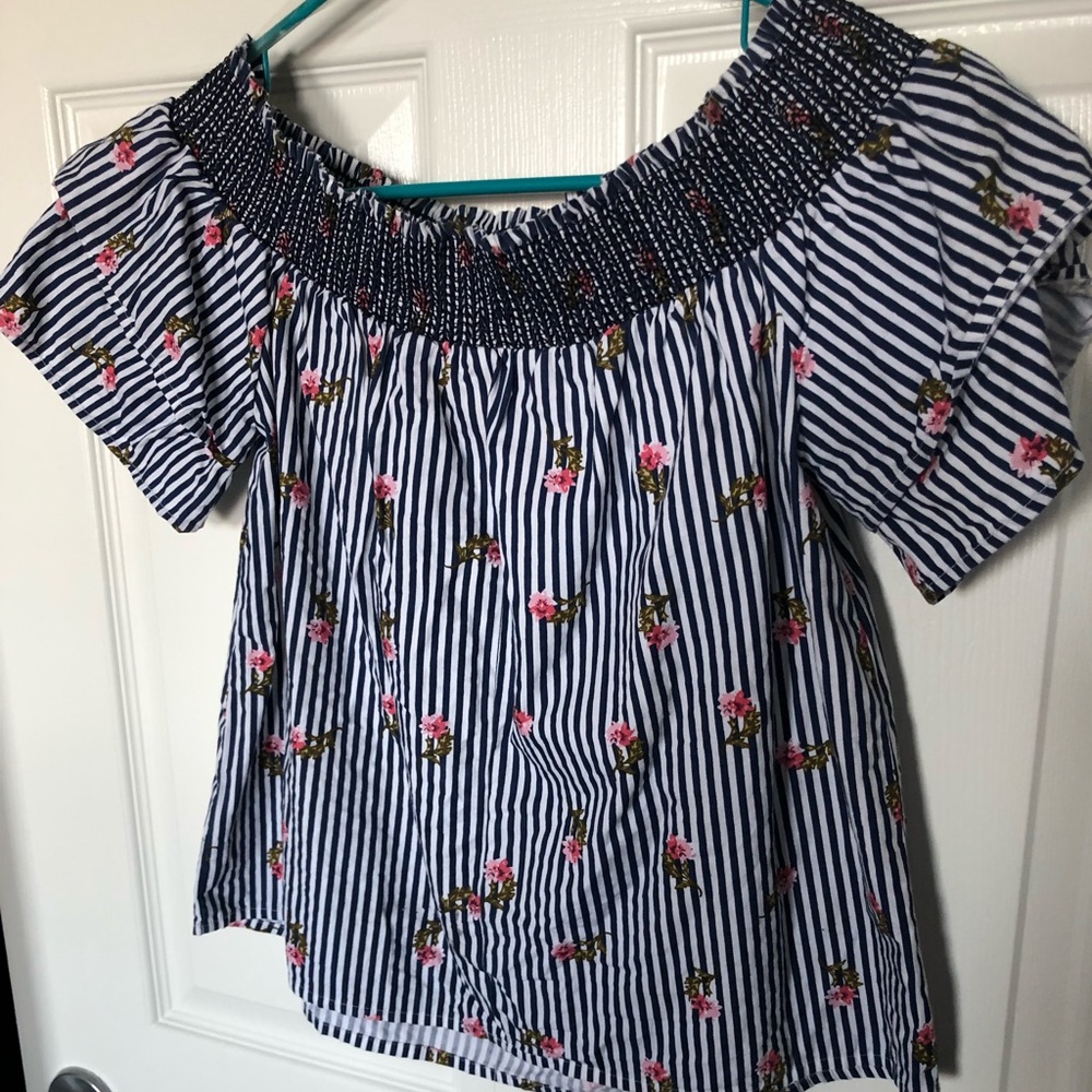 Off the shoulder top